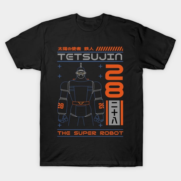 tetsujin 28 T-Shirt by Nisu Studio